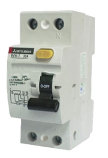 RCCB MITSUBISHI 2P 16A 30mA ( BVW-T )